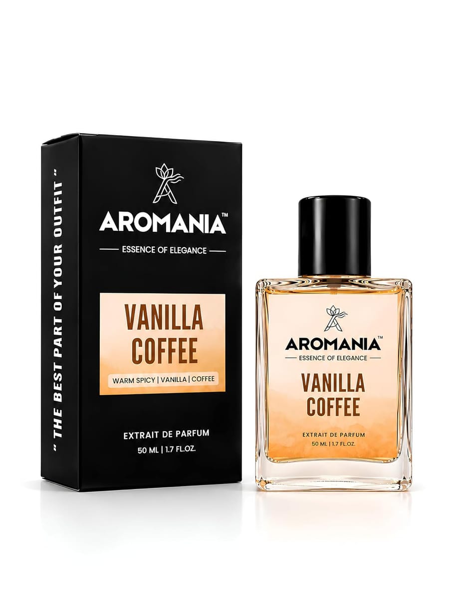 Vanilla Coffee bottle and box